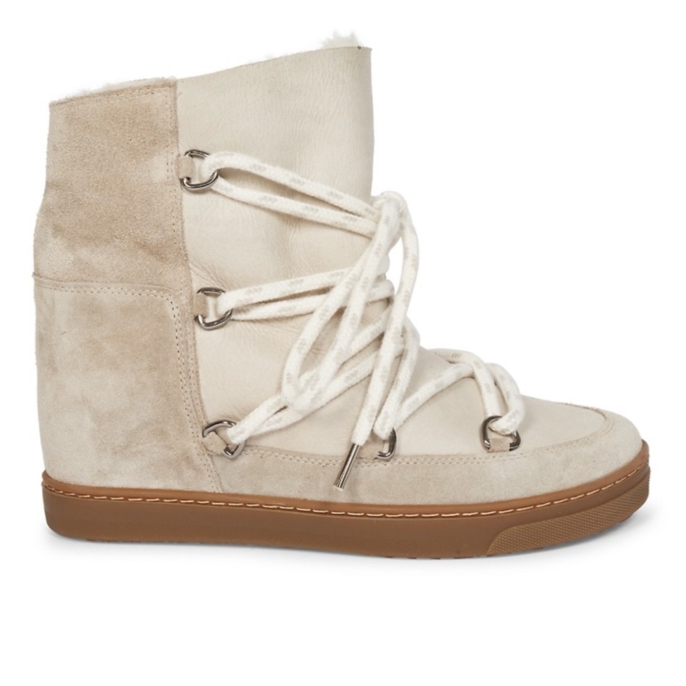 Isabel Marant Nowels suede lace up ankle boots
